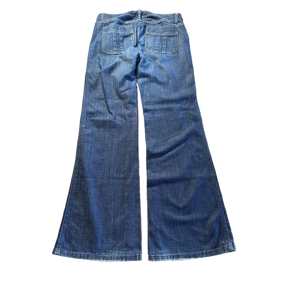 GAP Vintage Jeans Womens Limited Edition Flare Low Rise 27(4)Long and Lean Y2K - Picture 2 of 9